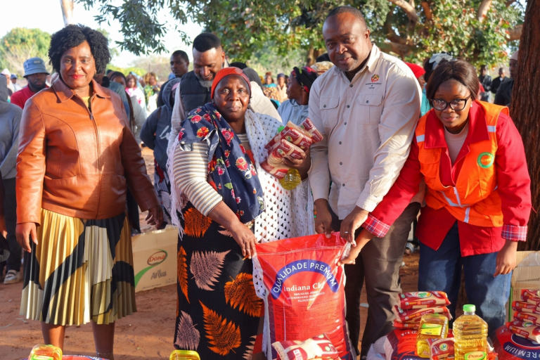 INGD Lembra e “mima” comunidades de Namaacha, Boane, Moamba e Matutuine com assistência alimentar